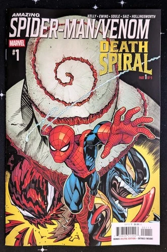 Amazing Spider-Man / Venom Death Spiral #1 Ed McGuinness Main Cover NM