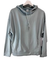 RBX Women  s Hoodie Sweatshirt Top Pullover Pockets Powder Blue XS, M NEW