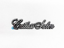 1978-88 Cutlass Salon Quarter Panel Sail Emblem Each Gm Part Number 559775 1978-88 Cutlass Salon Quarter Panel Sail Emblem Each Gm Part Number 559775