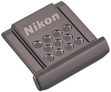Nikon ASC01BK Metal Black Accessory Shoe Cover Stainless Steel
