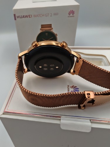 Huawei Watch GT 2 (42 mm) - Rose Gold Milanese Strap - Zdjęcie 7 z 9