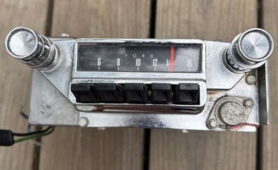 Early 1965 1966 ford mustang radio Dated March 1964.             Lake01