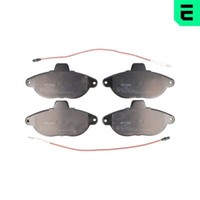 Optimal BP-10089 Bremsbelagsatz, Scheibenbremse FüR CitroËN Passend FüR Fiat