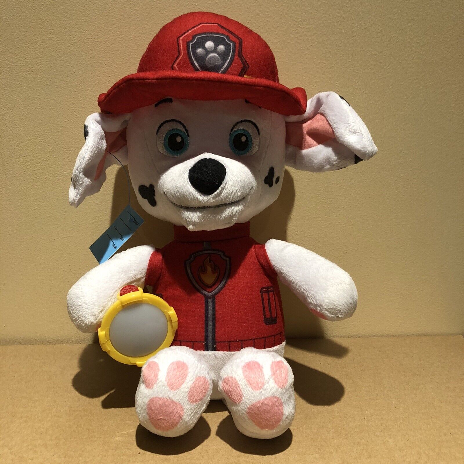  Paw Patrol Snuggle Up Plush with Flashlight And Sounds Toy - Marshall Puppy 