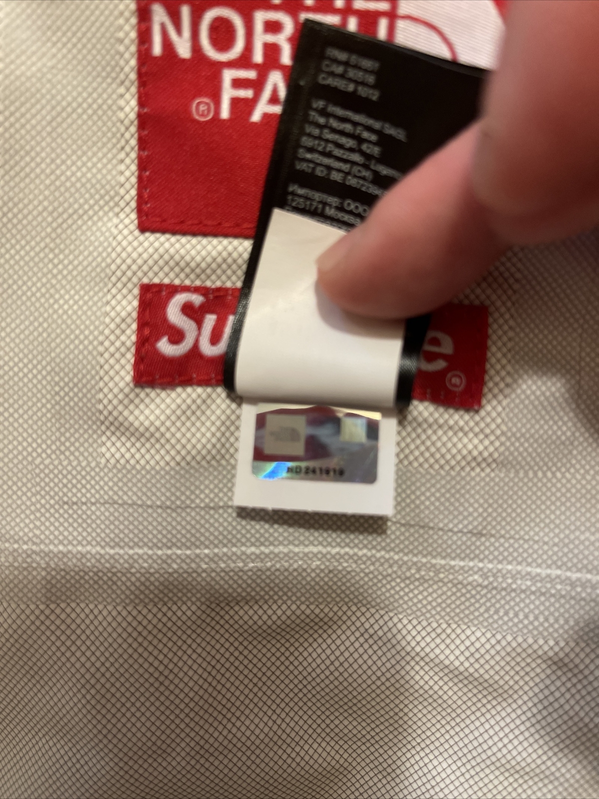 Supreme X North Face Venture Jacket Men’s Size Large Authentic Rare SS12 image 5