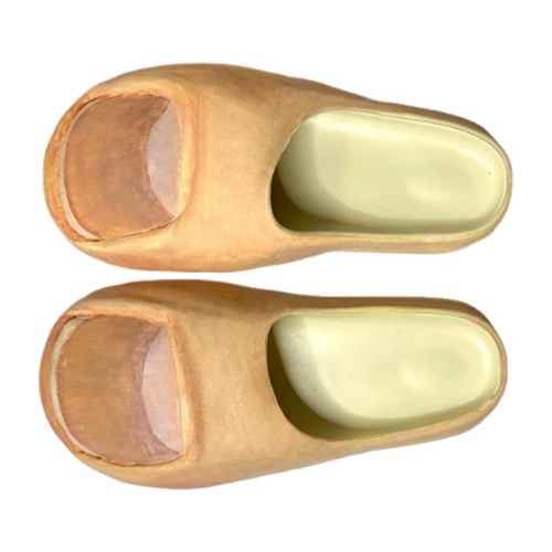 Big Toe warme Pantoletten Winter warm große Zehenform Hausschuhe Freizeitschuhe für Schlafsaal - Bild 5 von 12