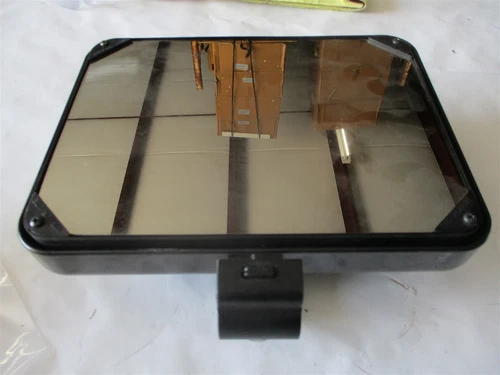 99-22 NEW ROSCO BUS SAFE DOUBLE TAKE MIRROR LITE RH 1" CLAMP MOUNT FLAT IC CE