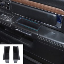 2pcs Interior Side Door Armrest Handle Storage Box For Dodge Ram 1500 2010-2017 2pcs Interior Side Door Armrest Handle Storage Box For Dodge Ram 1500 2010-2017