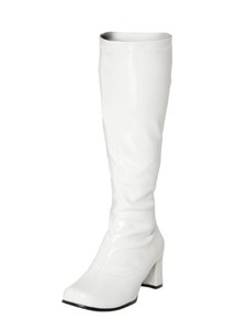 1960s white boots