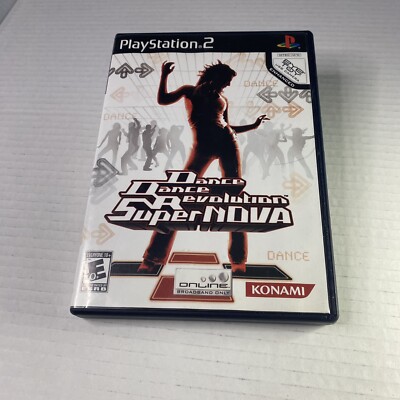 Dance Dance Revolution SuperNova (Sony PlayStation 2, 2006) CIB W/ Manual