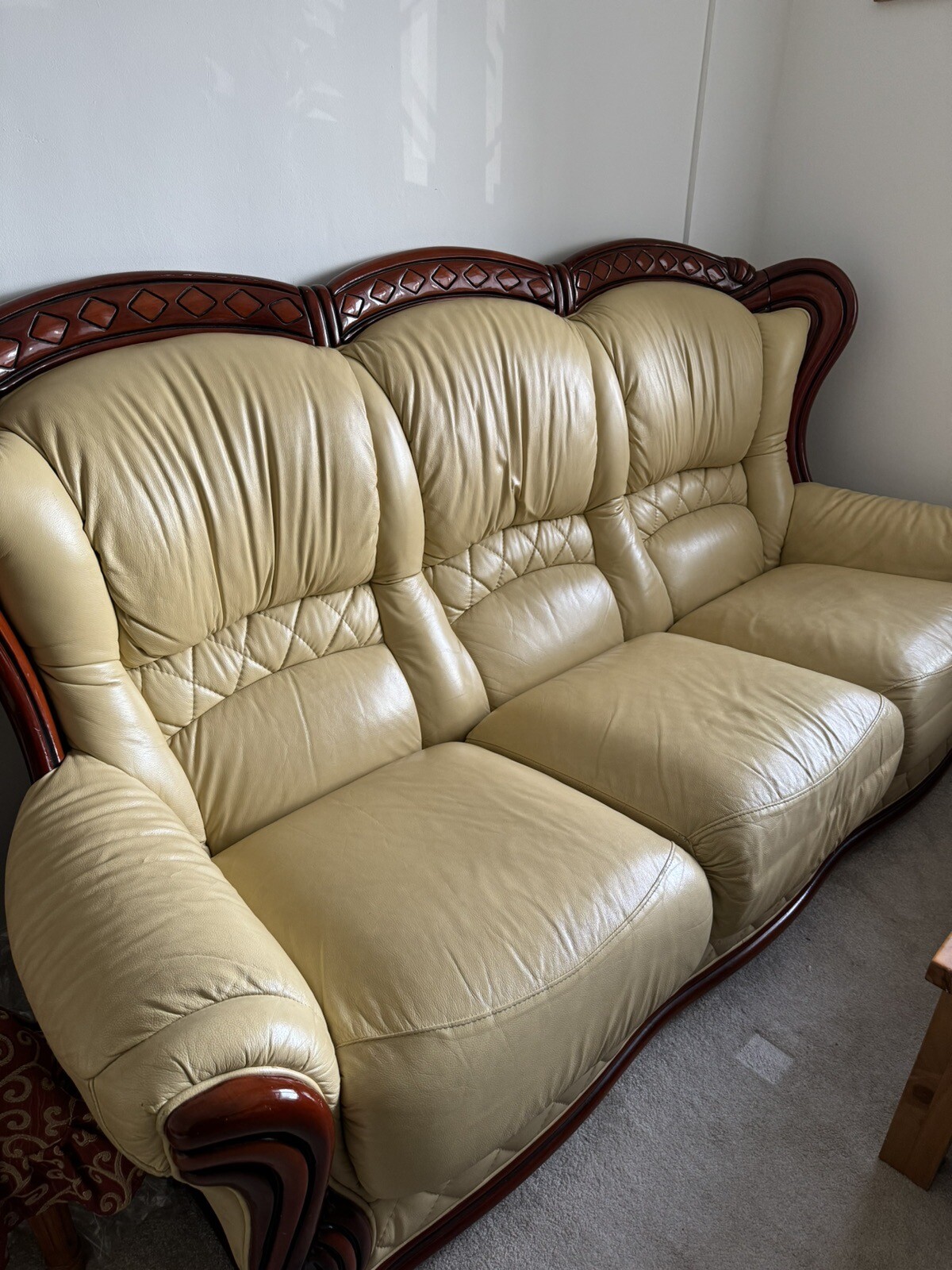 Leather Sofa eBay