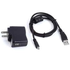 USB AC Power Adapter DC Camera Battery Charger  PC Cord For Nikon Coolpix S3000