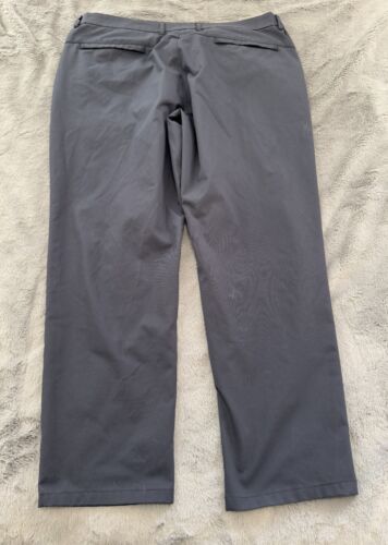 Jack Archer Men's Chino Pants 38'' Deep Blue Pockets Zip Fly Straight Leg Pants - Picture 2 of 9