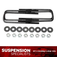 Extended U-bolts For 1999-2004 Ford F250 F350 4X4 Front Axle 4pcs