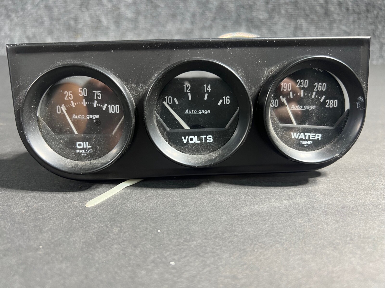 Auto Gauge Oil Volts Water eBay