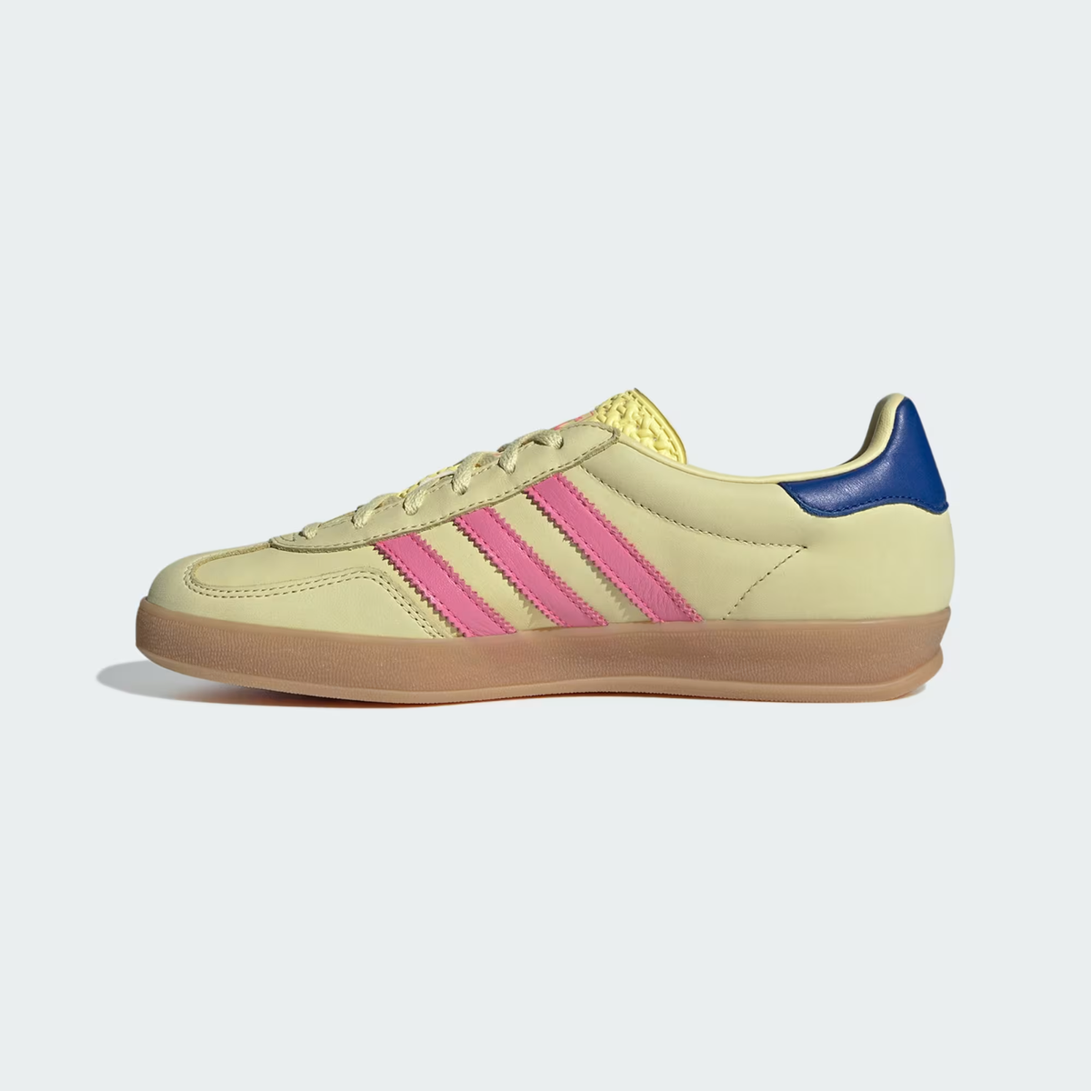 スニーカー adidas Gazelle Indoor Yellow Pink adidas Originals Gazelle Indoors Women's Shoes in Powder