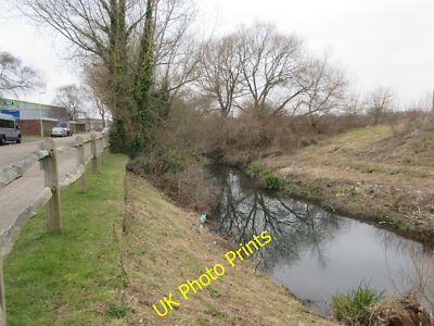 Photo 6x4 Teville Stream East Worthing Adjacent to Willowbrook Road. c2015