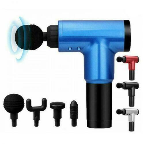 MASSAGGIATORE PORTATILE FASCIAL GUN MUSCOLI SCHIENA ADDOMINALI DOLORI CELLULITE