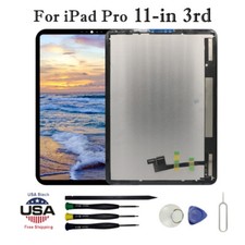 For iPad Pro 11" 3rd 2021 Gen LCD Display Touch Screen Assembly A2377 A2459 2301