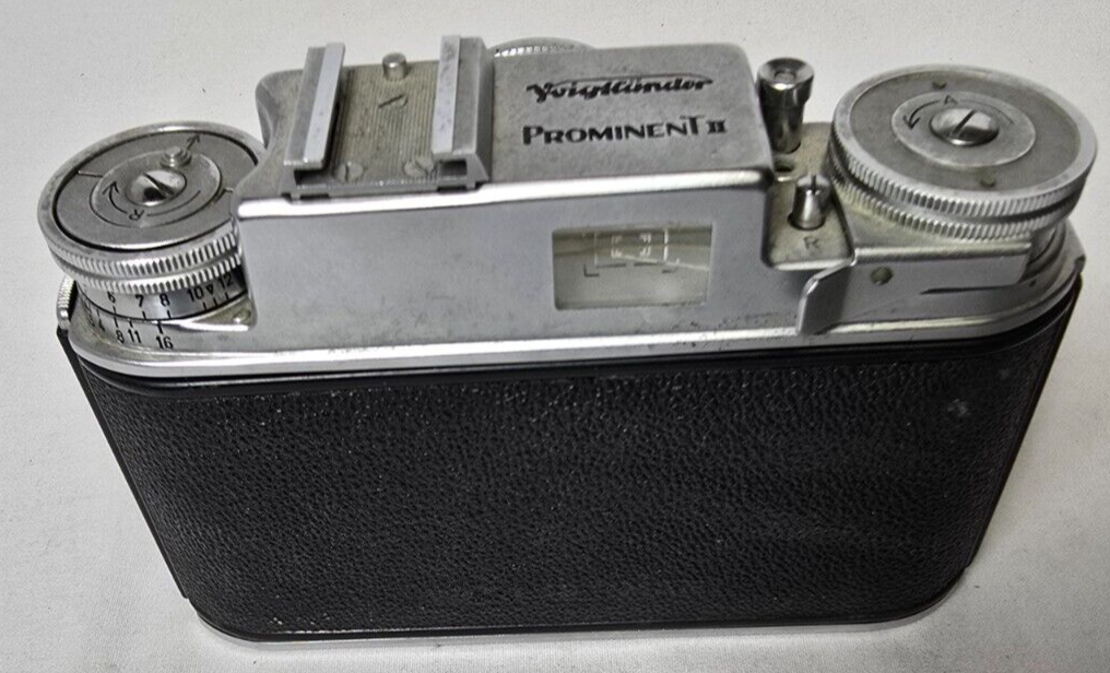 Voigtlander prominent ii camera ultron 1:2/50 dynaron 1:4.5/100 | eBay