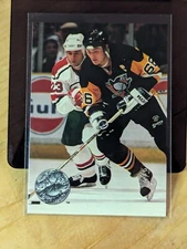1991-92 Pro Set Platinum #91 Mario Lemieux Pittsburgh Penguins HOF PACK FRESH
