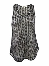 Miken Crochet Racerback Cover-Up MSRP 28 Size S 10A 870 NEW