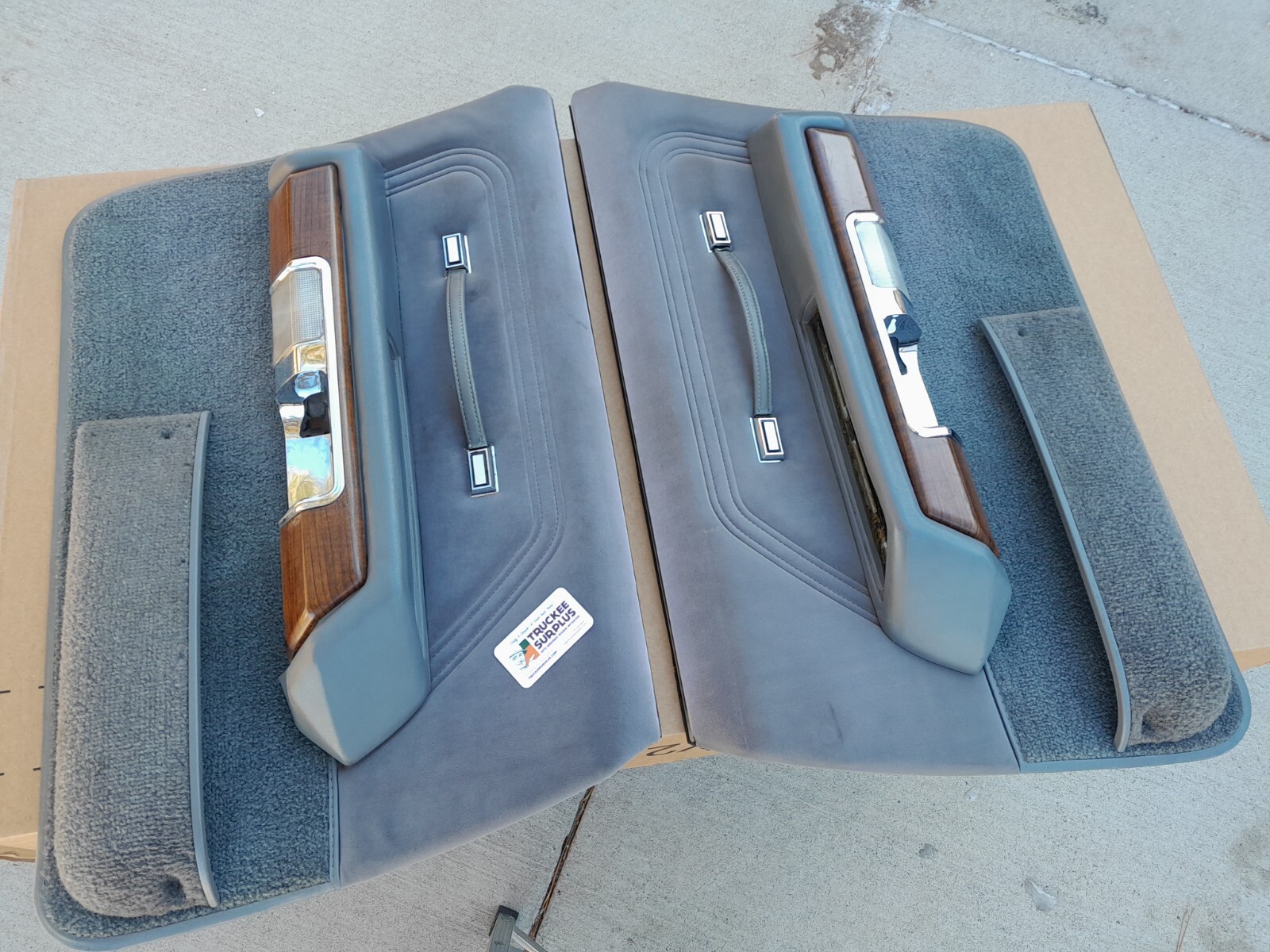 8891 Ford LTD Crown Victoria Door Panel Set Plus Armrests (ALL 4 DOORS