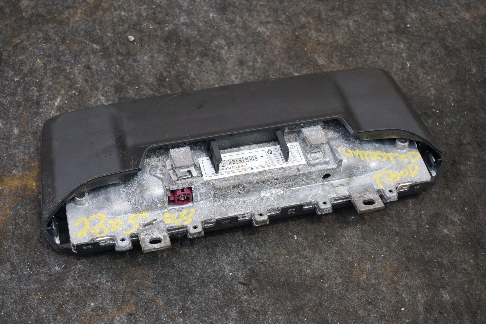 Dash Radio Navigation Display Screen Monitor 65509347878 OEM BMW 