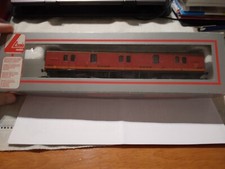 Carrozza INGLESE Fs Lima Ho Con Box Parcel Office Postal