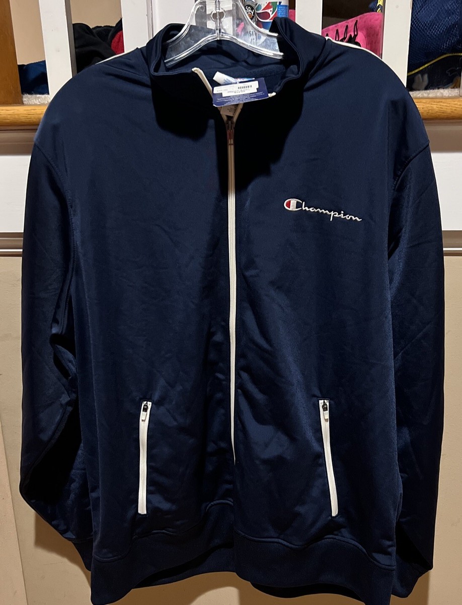 Champion フード付きジャケット XL ネイビー suteteko_c3-l615