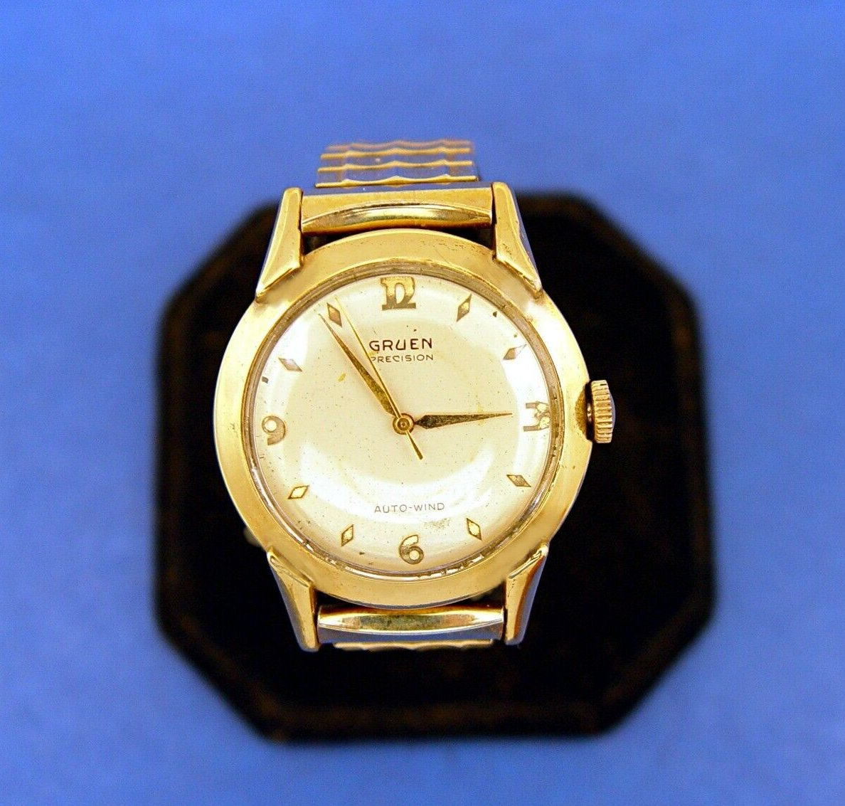 5ERVICED WARRANTY* M *GRUEN PRECISION* 50's AUTOWIND (AUTOMATIC