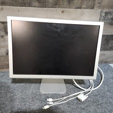 Apple Cinema Display 20" Widescreen LCD Cinema Display A1081 with Cables