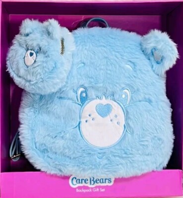 Care Bears Skinny Dip Blue Plush Furry Cosplay Mini Backpack Excellent fff_41e6b510-cfd1-4f5c-90a0-  main image 4