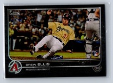 2022 Topps Chrome Ben Baller Edition #77 Drew Ellis  Diamondbacks Rookie