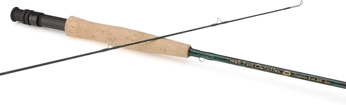 Superb light fast TFO Temple Fork Outfitter IM6 Lefty Kreh