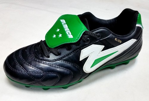 Olmeca Elios Soccer Cleats Leather Black | eBay