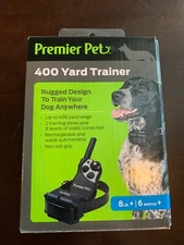 400yd Trainer Dog Remote Collar w/ static correction Recharge/water submersible