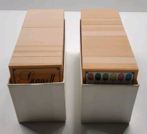 Trivial Pursuit Genus II Edition Card Cards 2 Box Set Replacement Yellow Replace - Picture 9 of 14