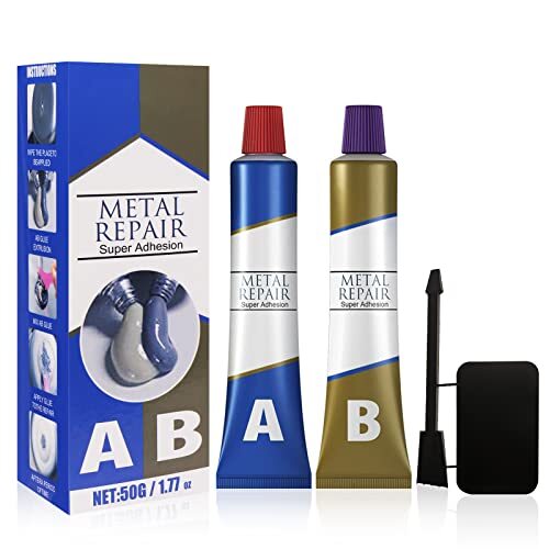 RESHUBO Colla Riparazioni, Metal Cast Iron Magic Repair Glue, Magic (R4Z)