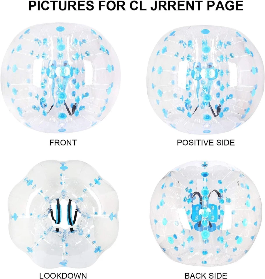 Qdreclod Aufblasbare Bubble Ball Kinder Bounce Body Bumpers Aufblasbar Bubble - Bild 4 von 4