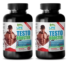 testosterone anabolic - Testo Booster 855mg - increase muscle mass 2 Bottles