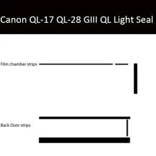 Canon QL-17 QL-28 GIII QL Film Camera Light Seal *A12