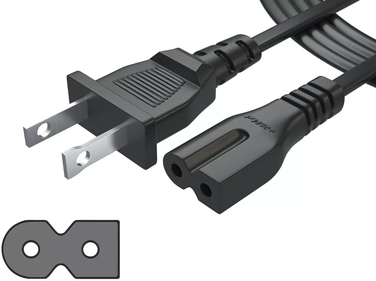 AC IN Power Cord For Roland HP-207 HP207 Digital Piano Music
