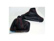 alfa romeo Giulietta cuffia cambio e freno in pelle nera