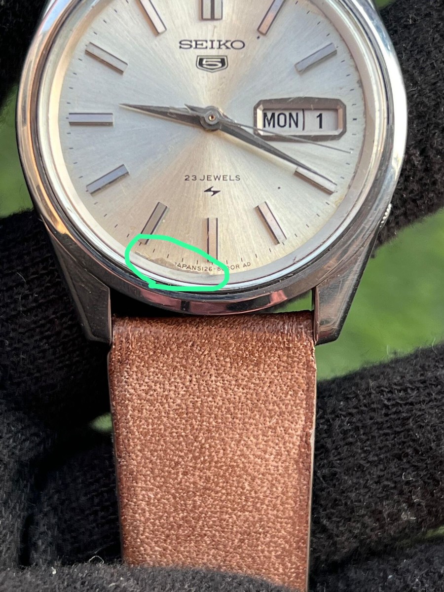 稼働 セイコー5 5126-8020 自動巻き OH・ライトポリッシュ済 腕時計 アンティーク】SEIKO5 5126-8020 自動巻 OH済 | 時計屋復刻堂