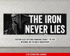 Fitness Training Banner - Motivational Wall Art - Home Gym Decor