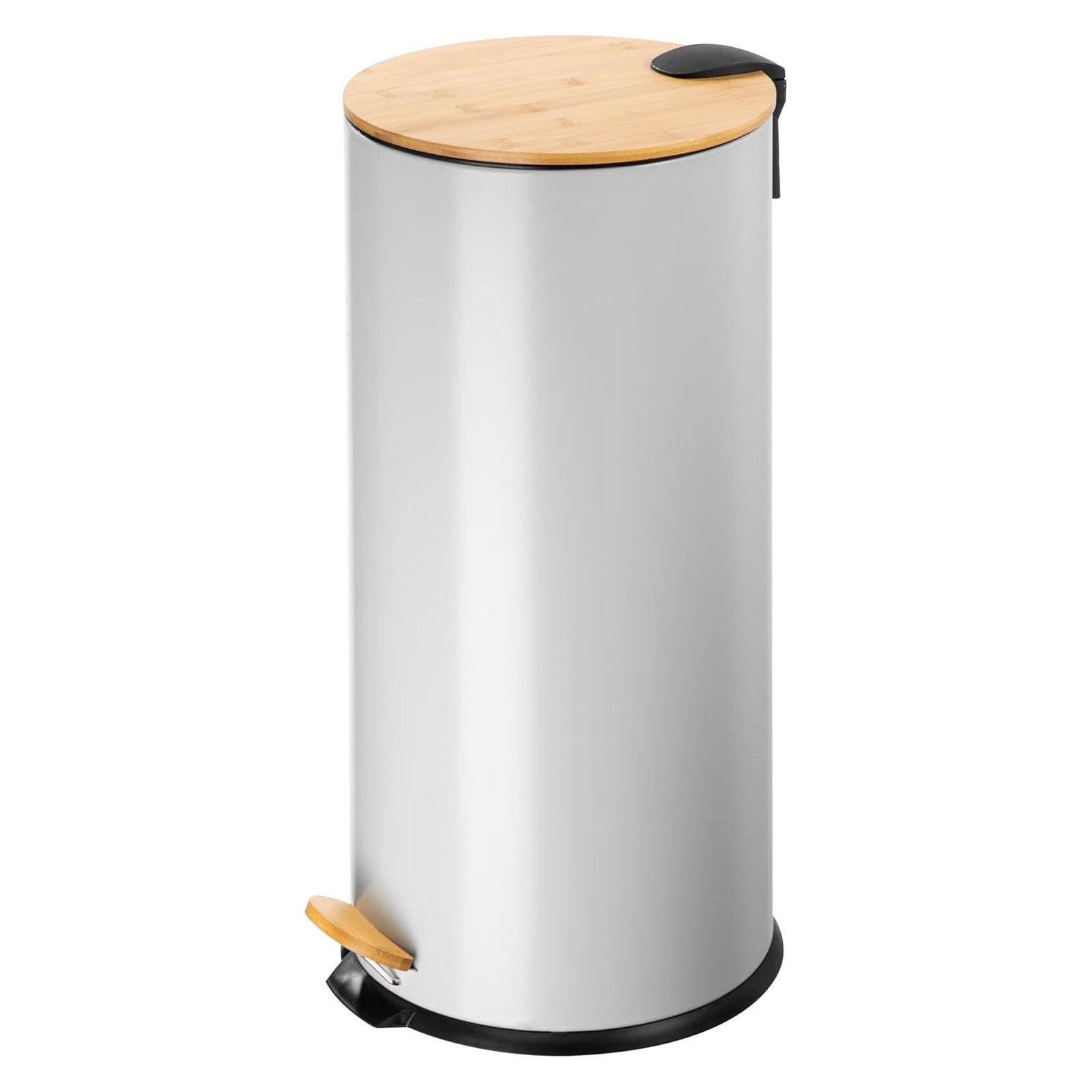 Echtwerk EW-PS-2702 EIMER 30l grau Tretabfalleimer Abfalleimer Mülleimer 30 L