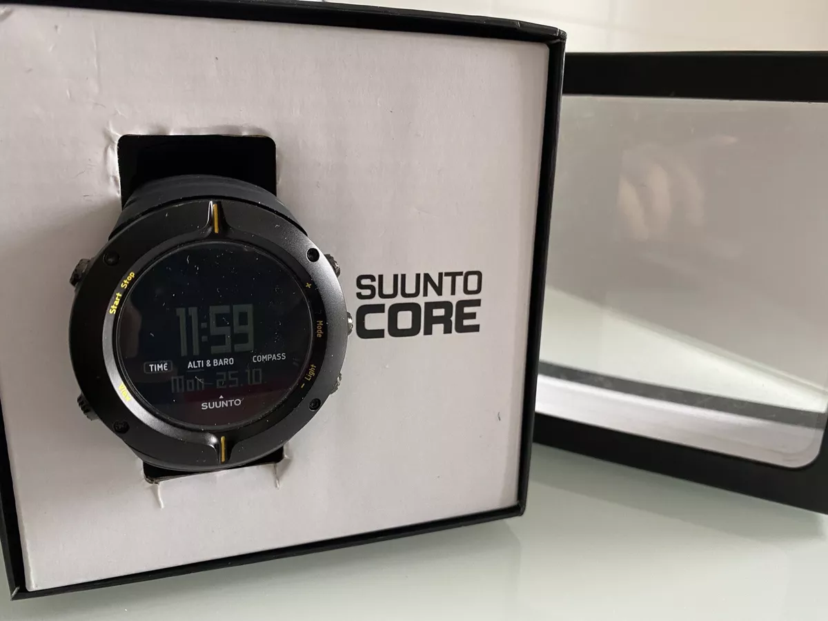 Suunto core all deals black manuale uso