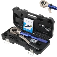 Aluminum hydraulic copper tube crimping tool for 1/2“, 3/4”, 1" copper tubing