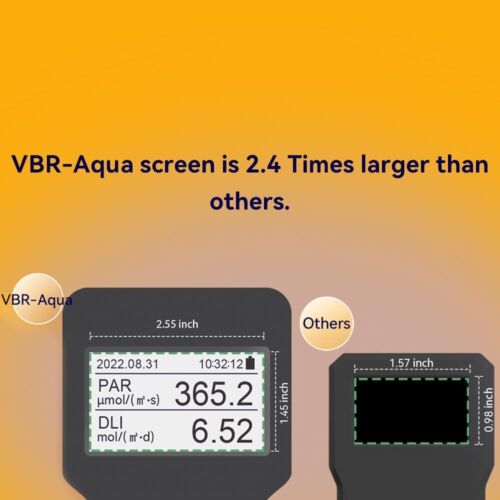 VBR-Aqua IP68 PAR Meter For Aquariums & Reefs R, G, B PAR Separately - Picture 8 of 8
